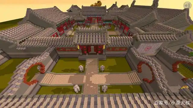 迷你世界:我们玩的可能不是一个游戏之高端玩家的建筑