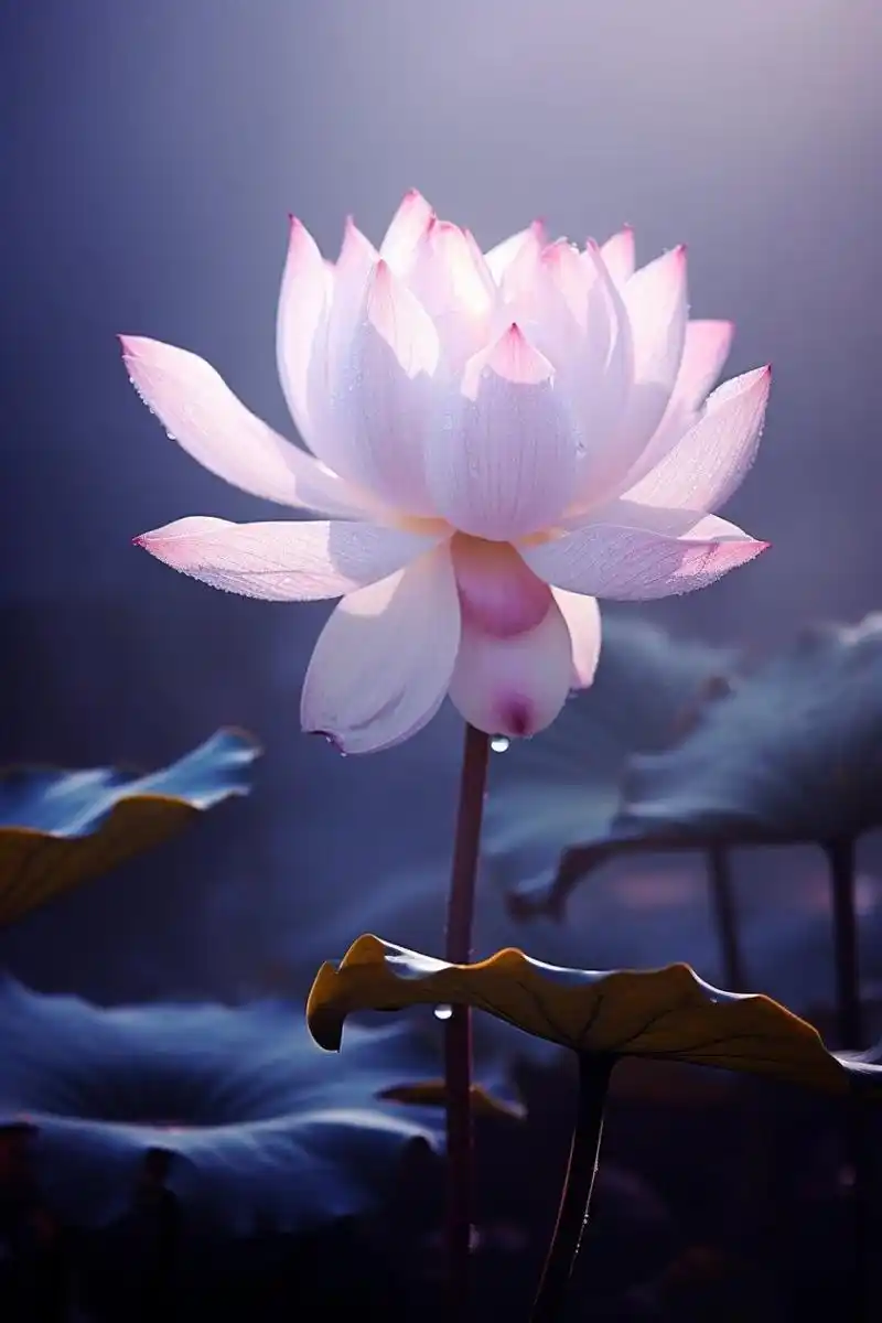 紫荷#荷花# #唯美意境# #睡莲# #莲花# #荷花池# #高清壁纸# #图片