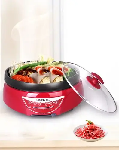 利仁 hg-f4303大容量分体多功能电火锅电煮锅 ￥138.