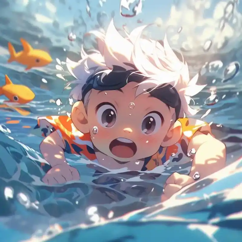 可爱头像.游泳风格头像#游泳 #游泳头像 #治愈系 #二次元 - 抖音