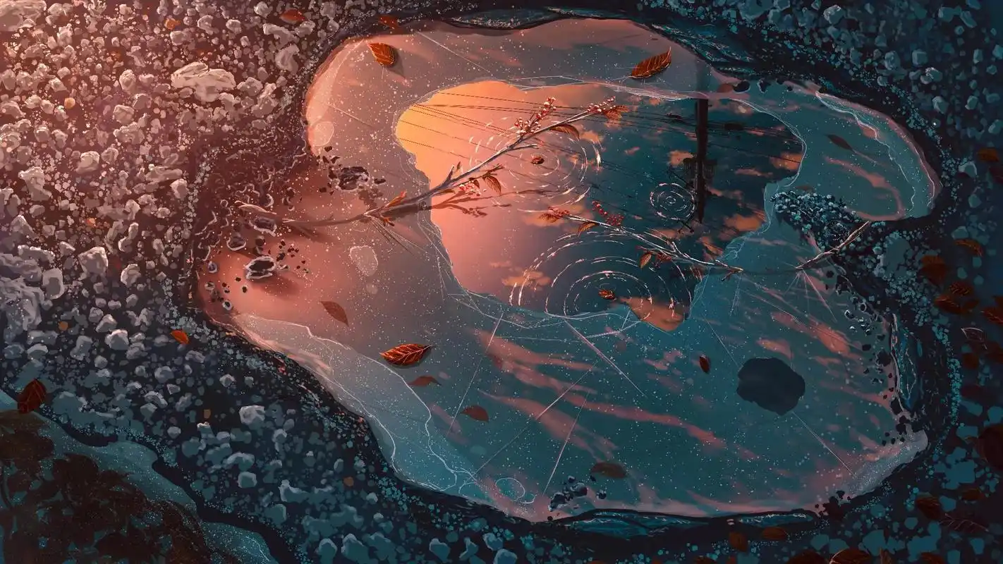 看看画师ツチヤ笔下唯美的风景