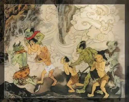 佛教中便有类似概念,阿鼻地狱又名无间地狱,乃是八大地狱之中的第八狱