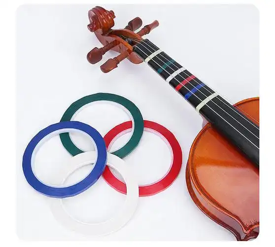 小提琴把位贴指位贴大提琴初学者无胶贴纸胶带胶布音准音位指法贴 1/8