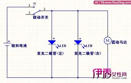 led发光二极管的引脚是区分正负极的