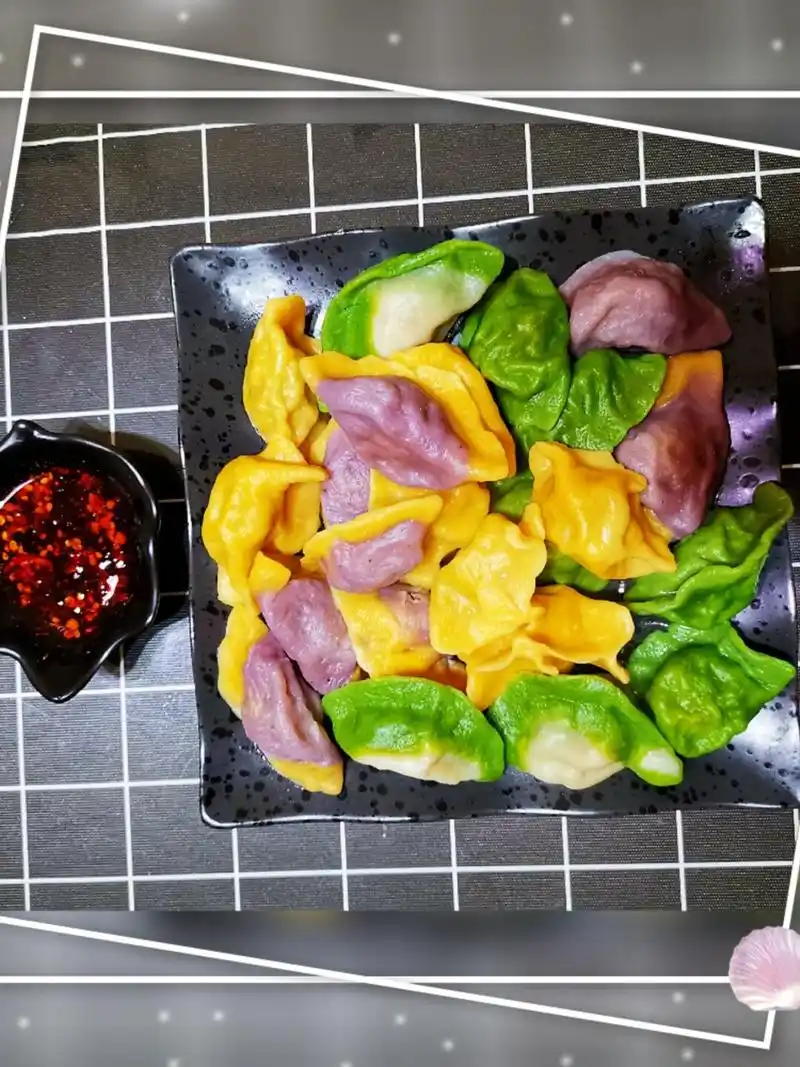 冬至就要吃五彩缤纷的饺子,高颜值有营养