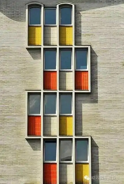 有趣的幼儿园建筑配色设计让色彩飞起来学习分享