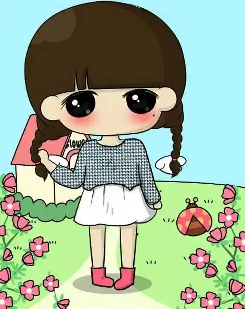 小希阿叔简笔画q版动漫人物简笔画可爱卡通人物简笔画卡通人物简笔画