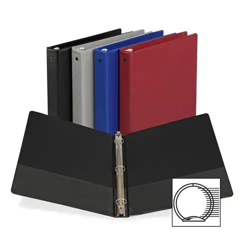 samsill value ring binder 1" binder capacity - letter - 8.