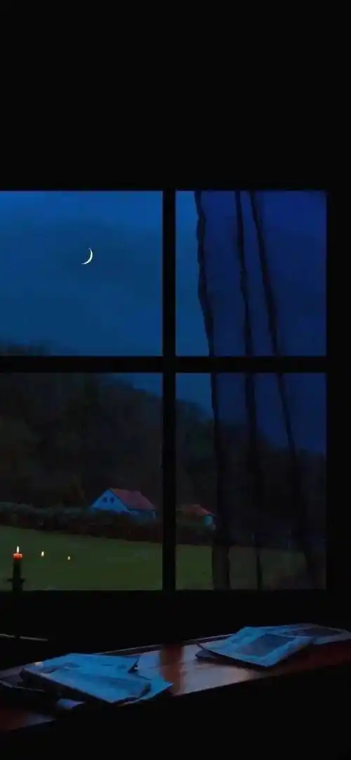 ins风暗色系壁纸夕阳西下