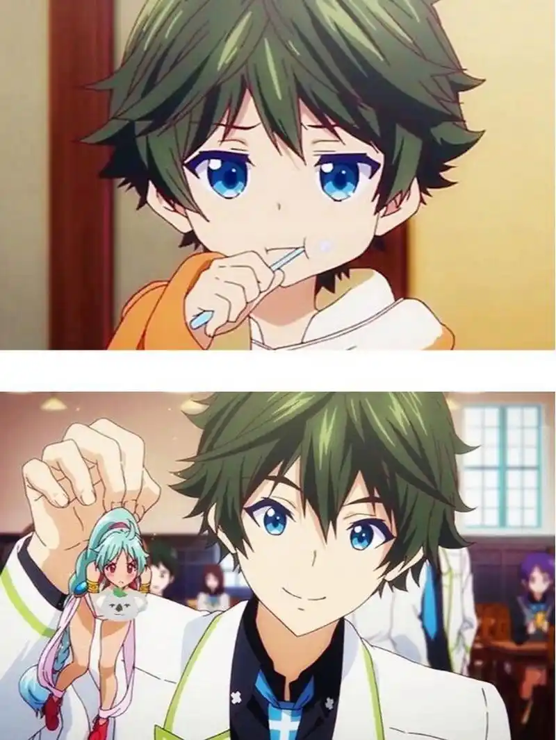 盘点日漫中的小时可爱长大超帅的男性角色  ◎鬼灯✽《鬼灯的冷彻》