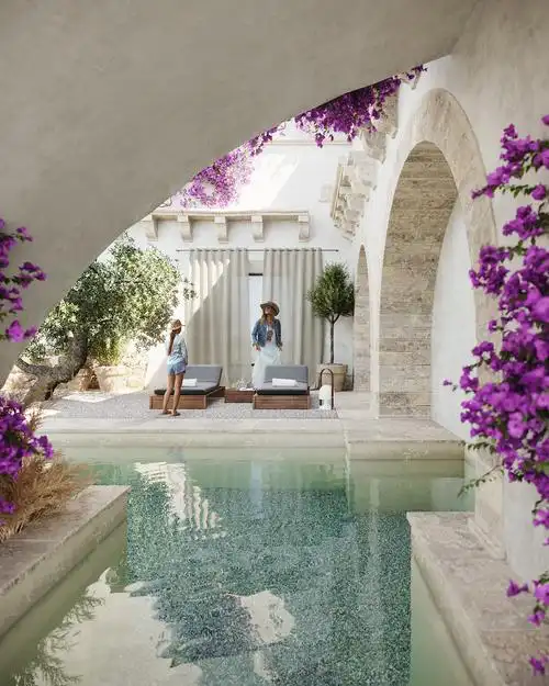 51个拥有池畔休息区的豪华户外生活空间(3) - 设计之家