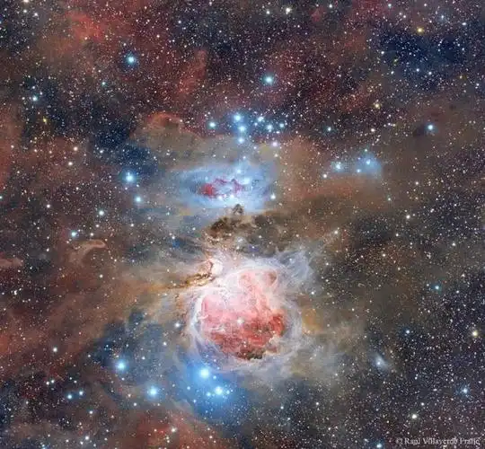 真能美到窒息如果有一个星云能这么美那就是猎户座大星云