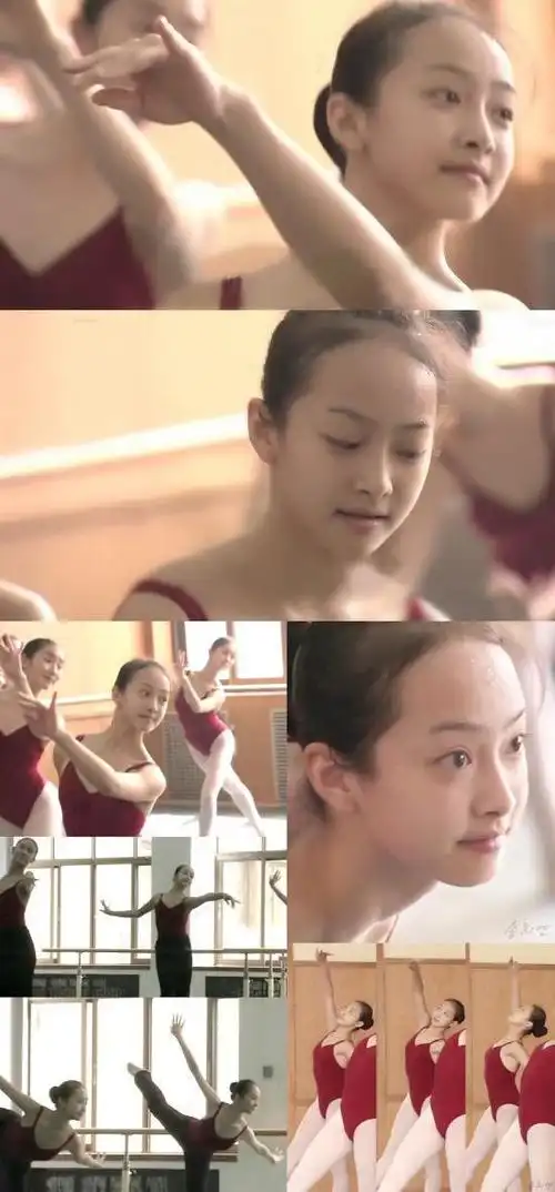 吴谨言张嘉倪章子怡跳芭蕾舞旧照清纯明丽,比刘诗诗更惊艳的是她