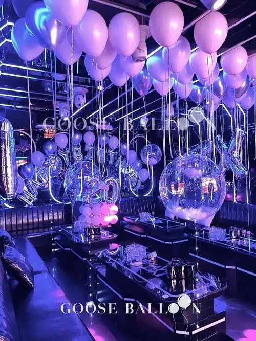 多伦多气球布置|ktv生日惊喜布置