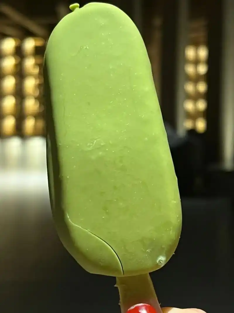 这个抹茶雪糕我能吃一辈子!