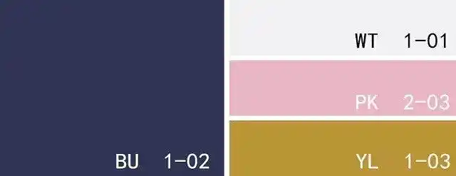 高贵藏蓝色典雅配色体味从容的优雅姿态