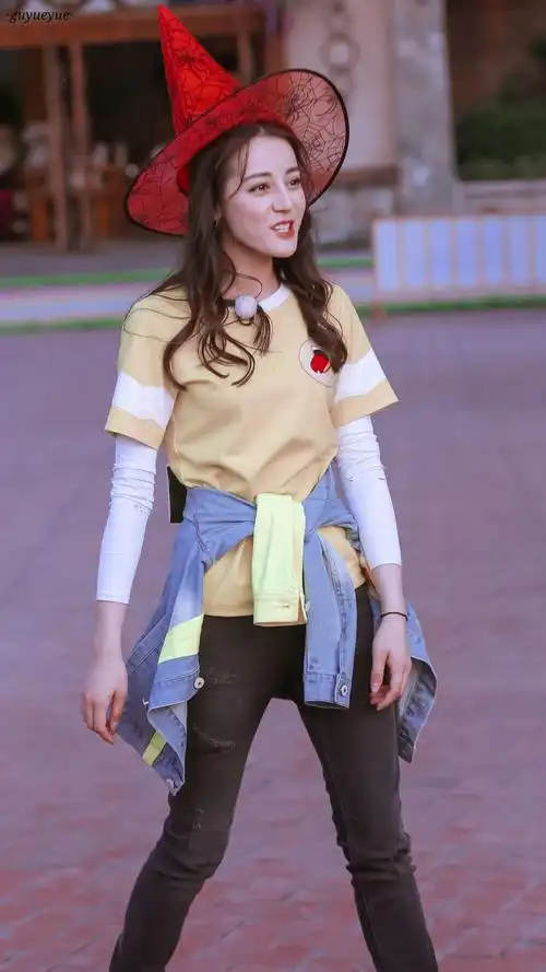 迪丽热巴跑男迪壁纸