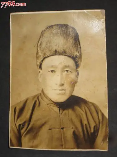 典型的民国地主照片