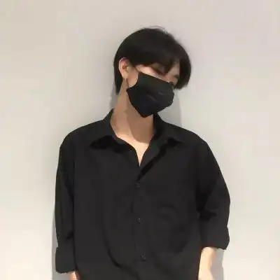 男生口罩头像高清好看的带口罩qq头像男生帅气图片