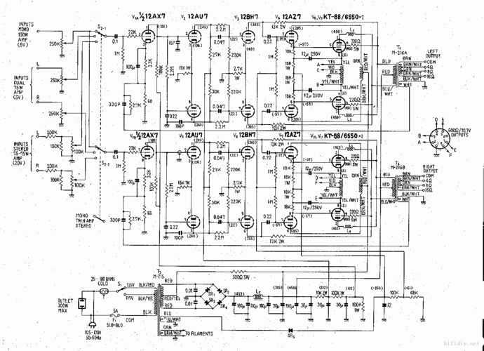 求kt88并联推挽的电路图麻烦j版和各位dx了