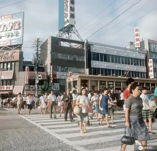 珍贵老照片!上世纪70年代的日本