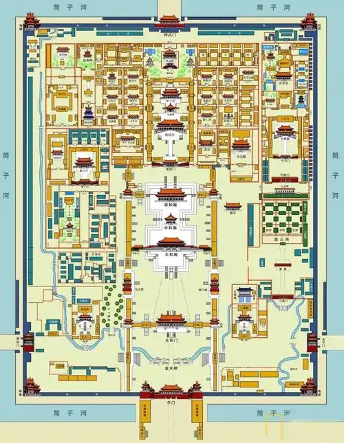 是世界文化遗产,世界十大宫殿之一,它是明清两代皇宫,旧时称紫禁城