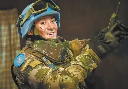 电影《中国蓝盔》剧照