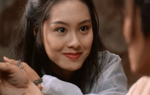 朱茵眨眼,一眼万年.