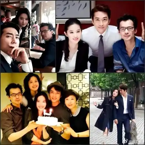 刘亦菲和宋承宪曾经好甜啊