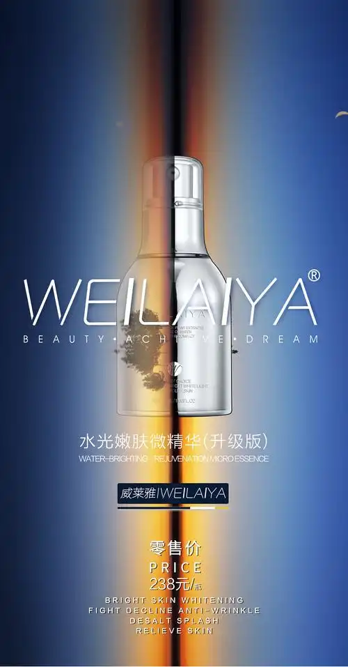 美容美发产品系列海报设计