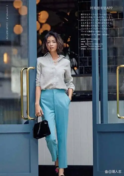 早秋,唯有"亚麻衬衫"不可辜负!4个搭配思路,教你穿出好气质