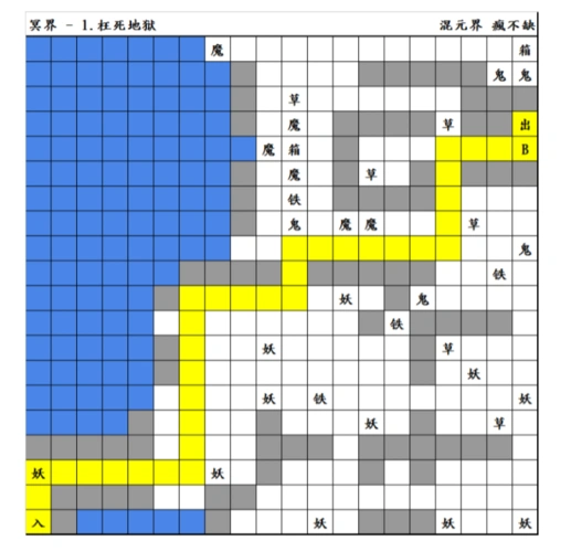 《想不想修真》冥界地图大全