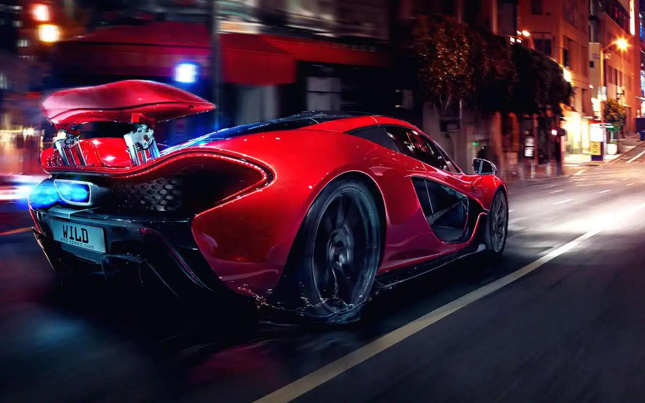 拉风帅气迈凯伦时尚跑车桌面_非一般的感觉_汽车壁纸