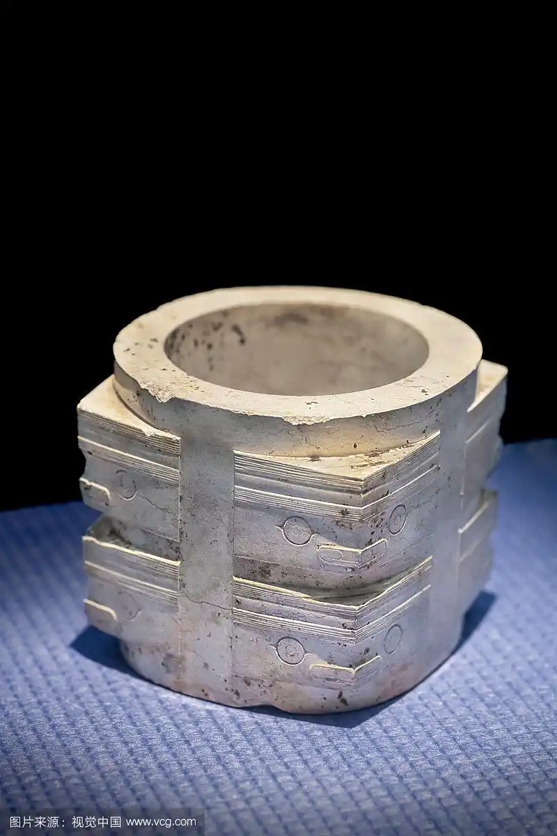 世界文化遗产浙江杭州良渚文化玉琮,新石器时代,浙江省博物馆藏