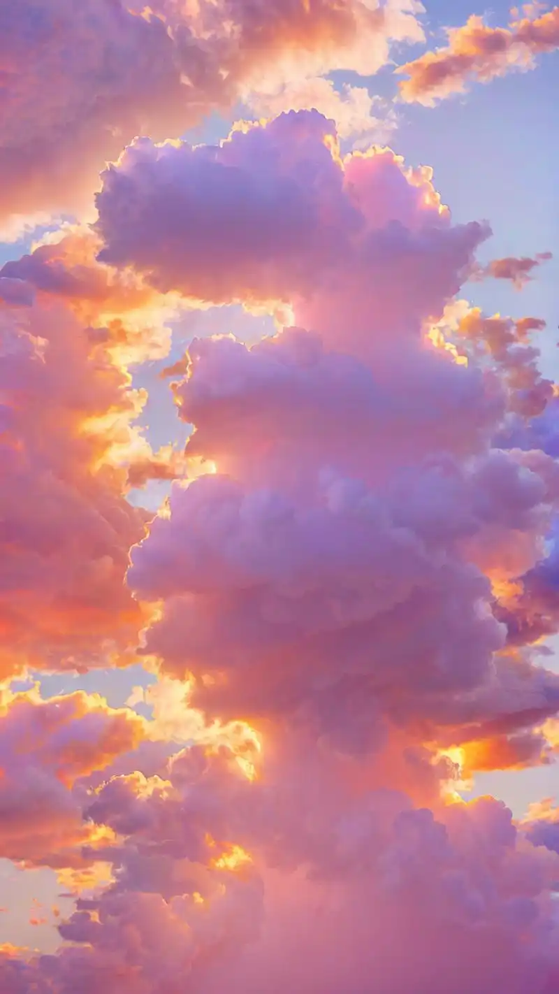 来看看这些粉色云朵壁纸吧,简直美到让人窒息!