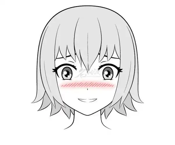 害羞表情入门画法