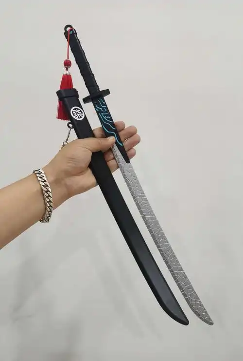 刺客567周边夜光大号58cm魔刀千刃七剑伍五六七合金模型送儿童小孩