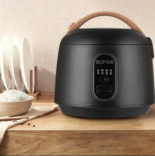 苏泊尔电饭煲家用16l迷你电饭锅小型多功能123人宿舍煮粥饭锅黑色