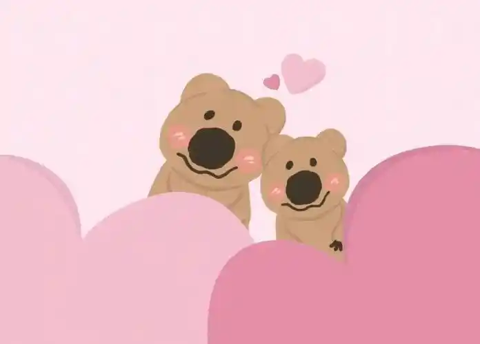 快乐的时候 生活就有了温度96手绘风少女心电脑壁纸cr.