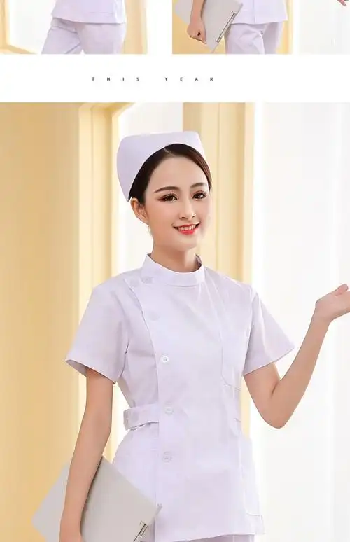 护士服女套装夏分体春秋季长袖冬款短款牙科口腔医生护工工作制服