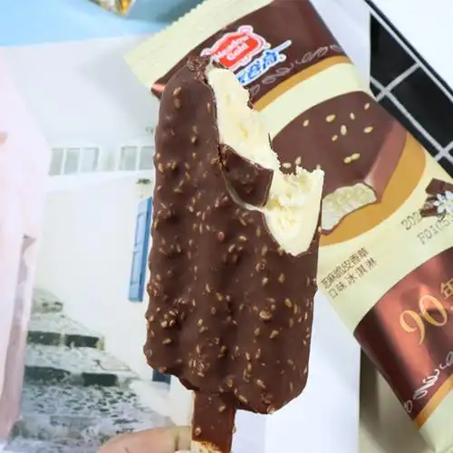 美登高老芝麻脆皮冰淇淋雪糕12支
