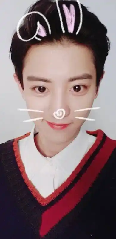 时隔8个月朴灿烈终于找回了密码!自拍照也太萌了