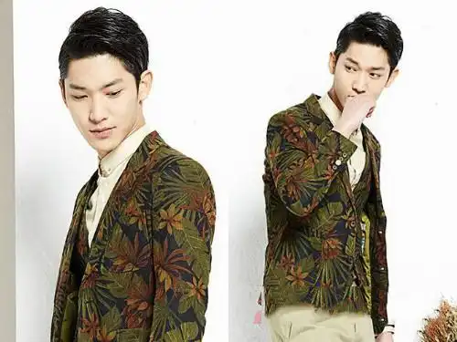 潮男大学生背头发型学生背头发型图片5