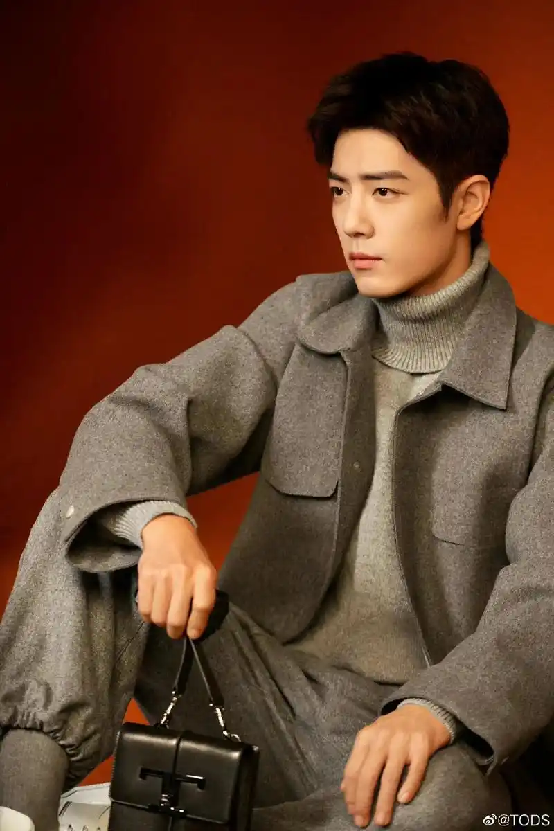 肖战tods品牌代言人 目光灼灼,续写秋冬的温暖故事. 俊 - 抖音