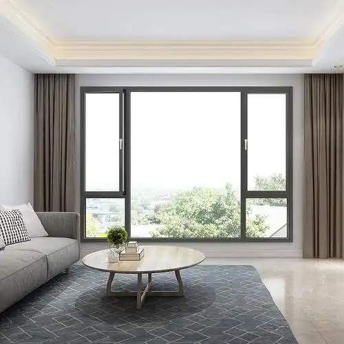 现代简约客厅卧室铝门窗 - 新豪轩家居达人设计效果图 - 每平每屋·设
