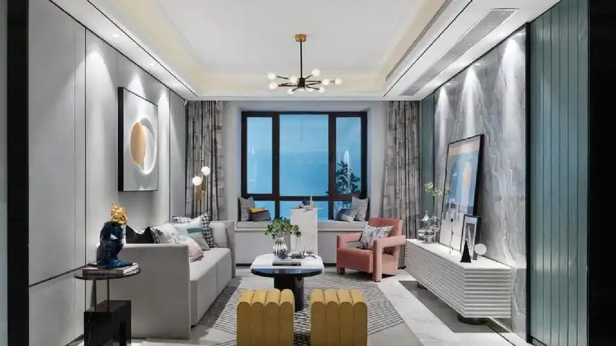 室内设计-轻奢风格-中海·九号公馆样板间元禾大千软装设计团队-装修