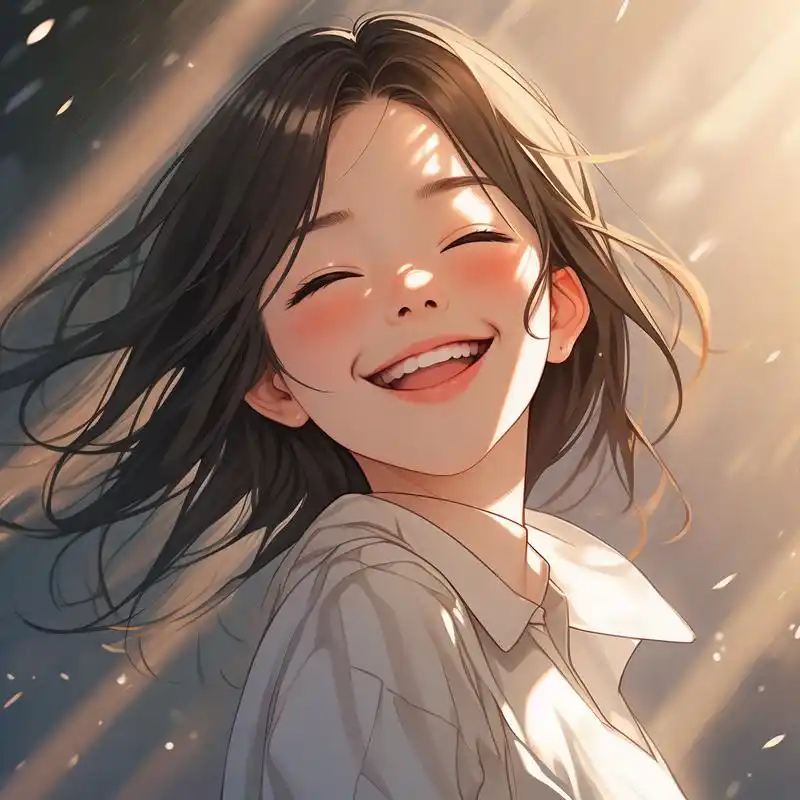 甜美的笑容,仿佛能治愈一切不开心.