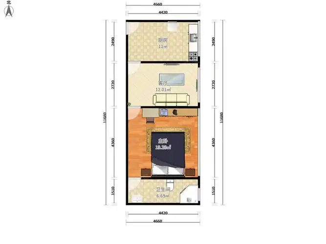 天麓花园户型图