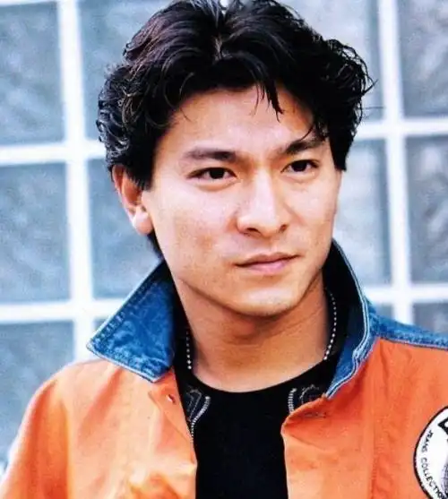 刘德华白西装好帅