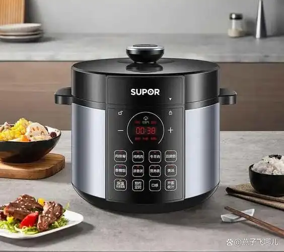 压力锅sy-50yc8186是一款5升大容量家用电高压锅,具有多功能电饭锅和